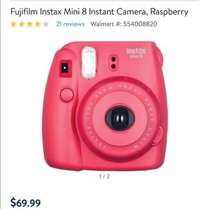 Used Instax Mini 8 in Raspberry